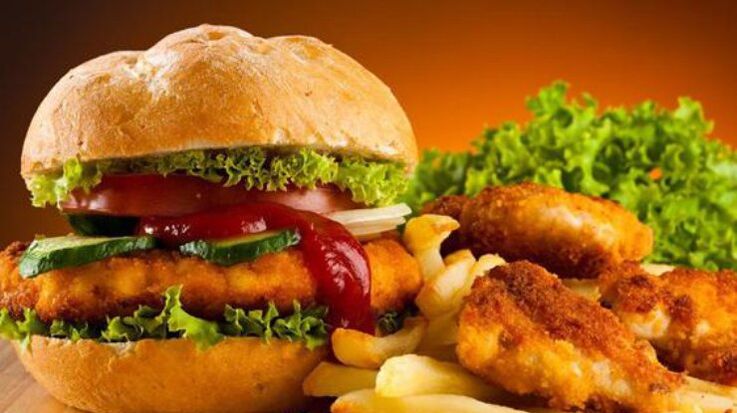 მავნე სწრაფი კვება